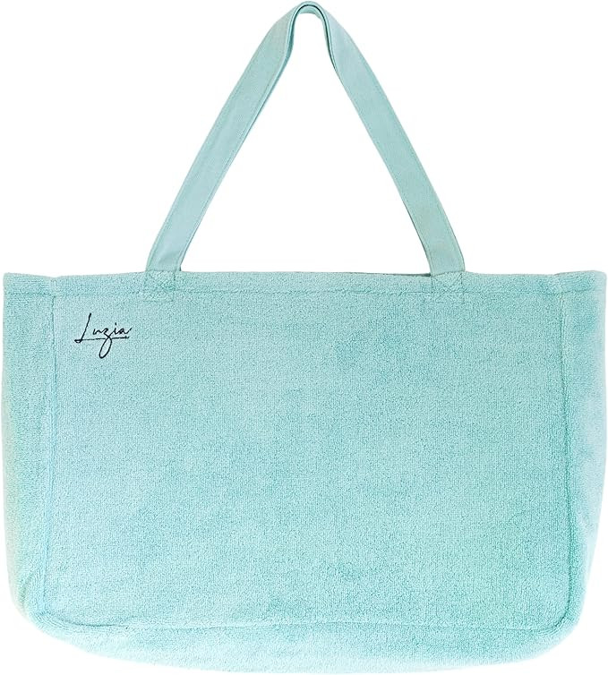 Luzia Beach and Pool Tote Bag - Extra Large, Reversible, Shoulder Bag - Made of Luxuriously Soft ... | Amazon (US)