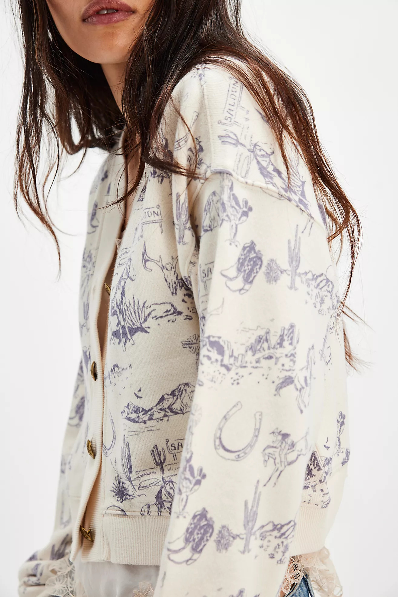 Grace Printed Cardi | Free People (Global - UK&FR Excluded)