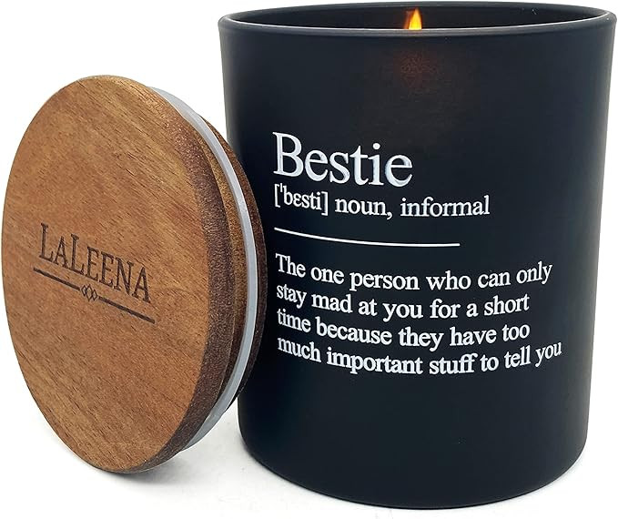 LaLeena Friendship Candle Presents for Friends - Scented Candle - Funny Candles for Home - Birthd... | Amazon (US)