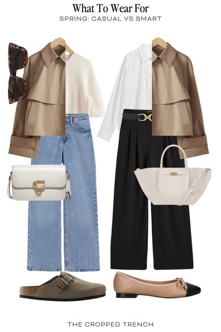 The cropped trench | styled & casual & smart for spring 🧥 

#LTKeurope #LTKstyletip #LTKSeasonal