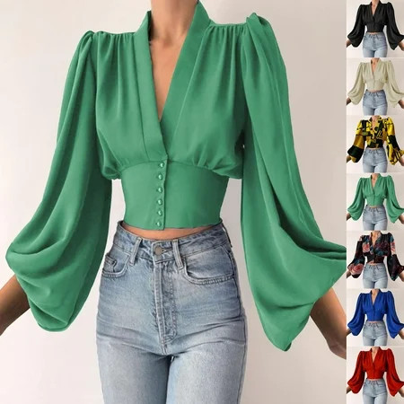 DGSYUQF V Neck Sweater Women White Tops for Women Cloths Plus Size Fashion for Women Plus Tops for Women Plus Size White Womens Top Womens Tops Womens Dressy Tops and Blouses | Walmart (US)