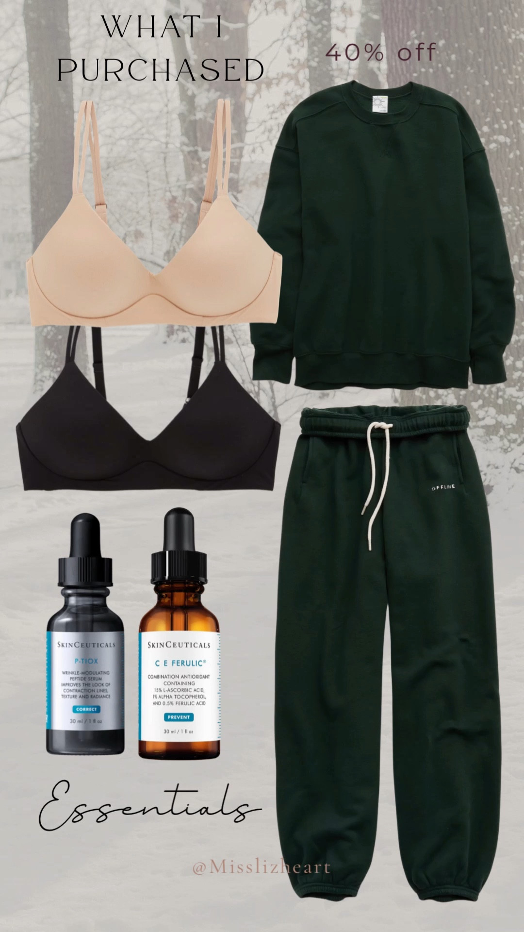 Black Friday is the perfect time to restock on my fave skin care essentials and comfy basics! I love these bras, they are seamless and 40% off!

#LTKSaleAlert #LTKCyberWeek #LTKHoliday