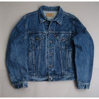 Vintage 90S Levi's Denim Jacket Made in Usa Size 46 1990S | Etsy (UK)