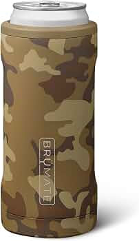 BrüMate Hopsulator Slim Can Cooler Insulated for 12oz Slim Cans | Skinny Can Insulated Stainless... | Amazon (US)