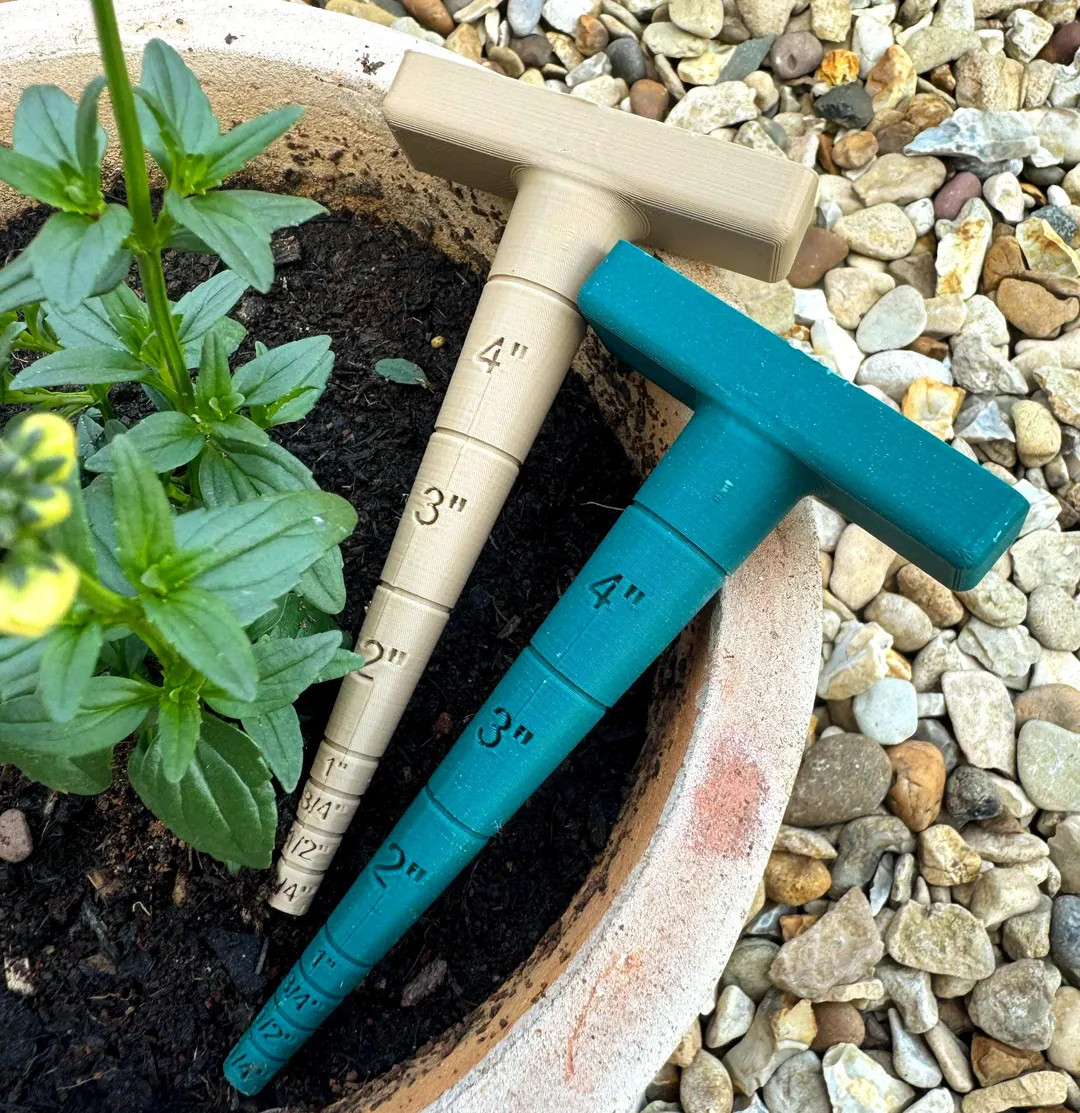 3D Printed Seed Dibber With Depth Measurements – Garden Planting Tool – Custom Colours Availa... | Etsy (US)