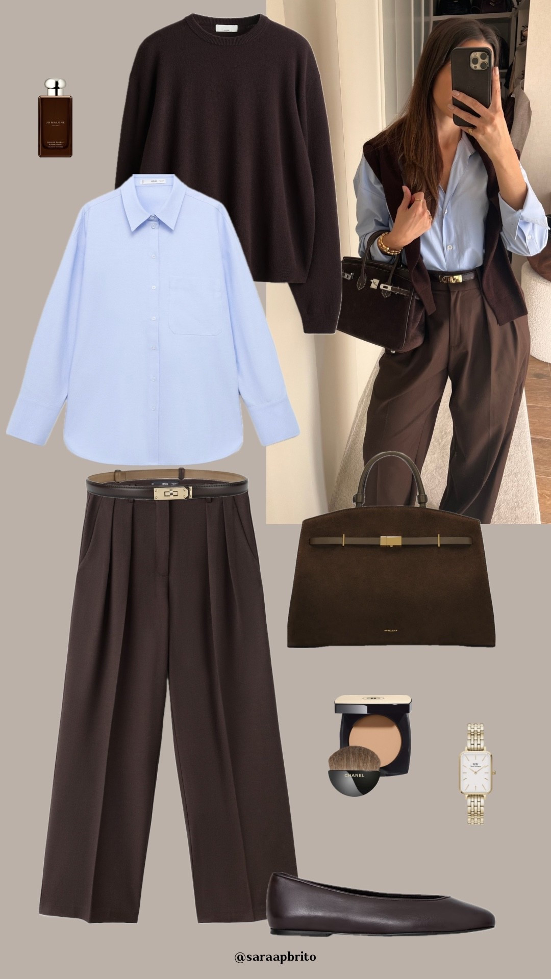 New favorite combo: Brown & blue 🫶🏽🍂

#LTKSeasonal #LTKWorkwear #LTKStyleTip