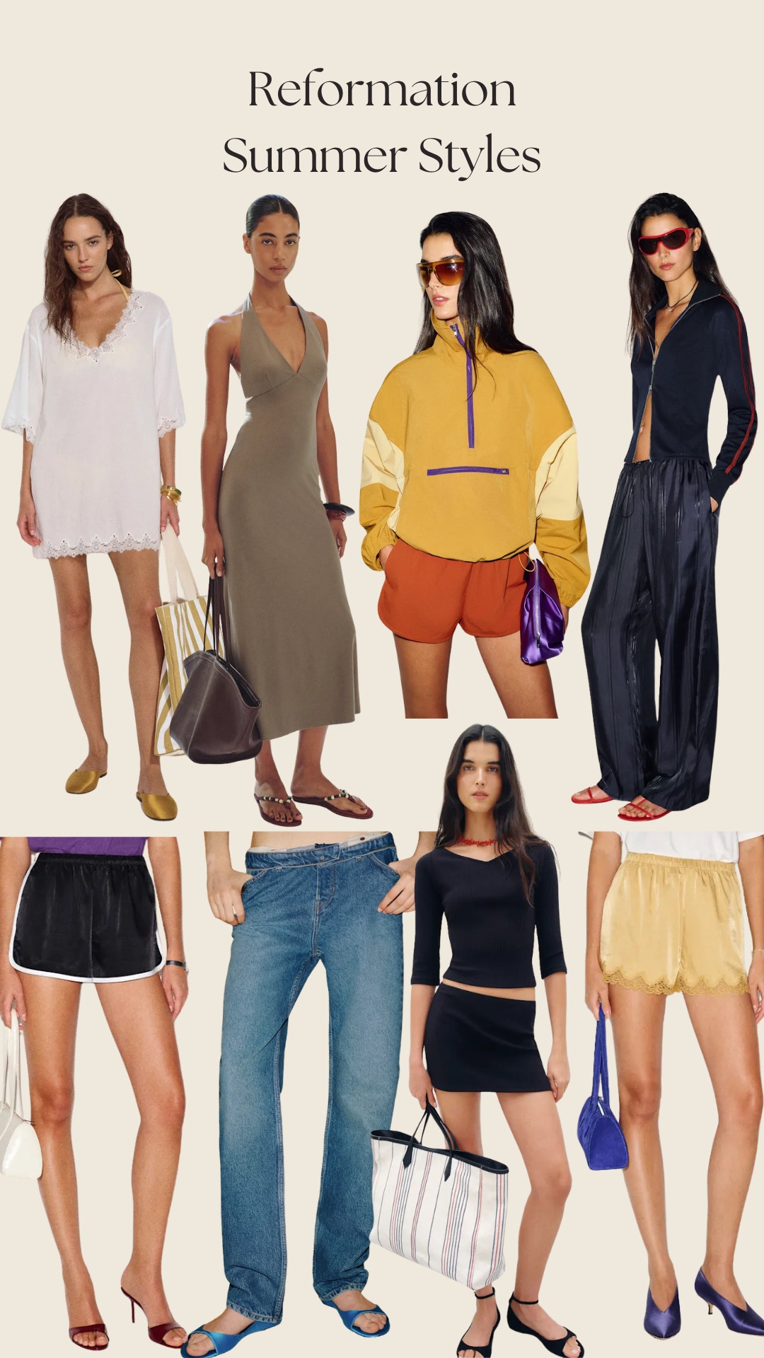 Summer outfits and seasonal styles I'm loving at Reformation right now! 

 #LTKgrwm #LTKootd #LTKSeasonal