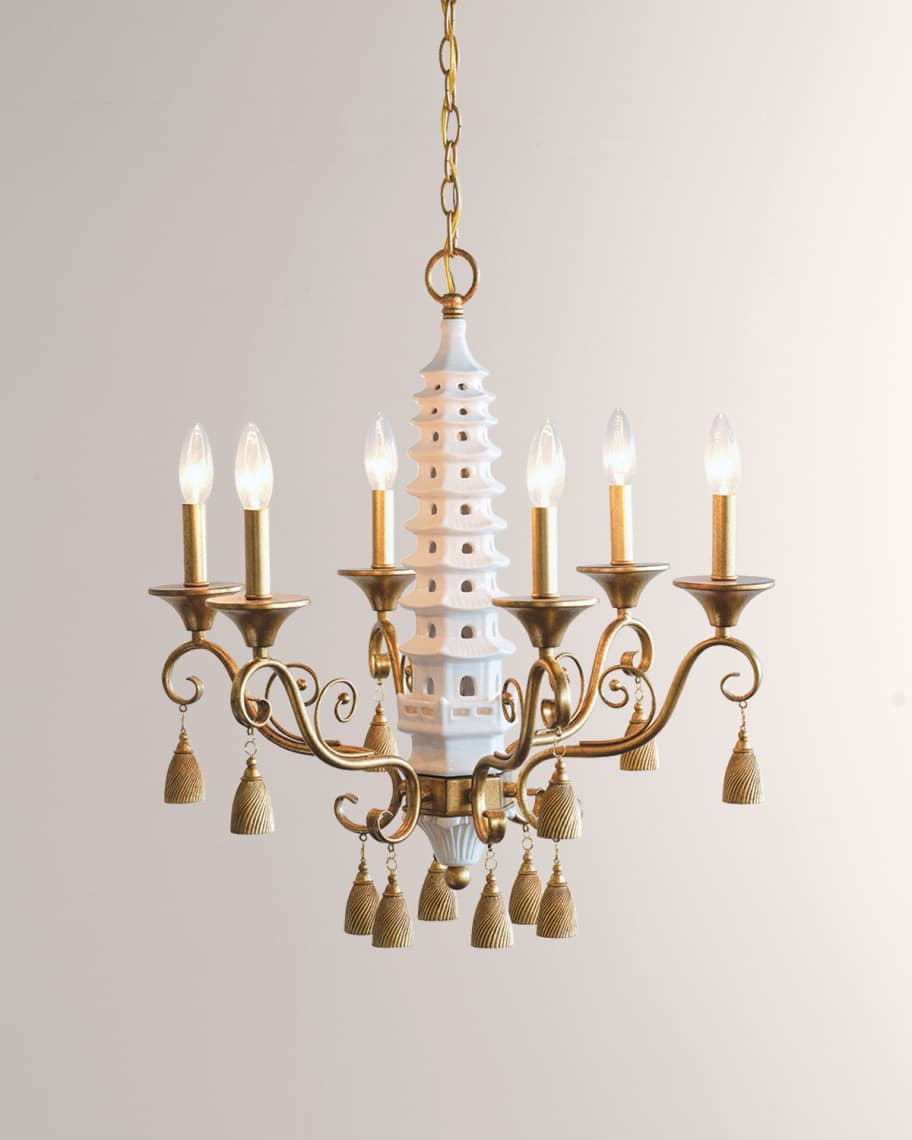 Port 68 Oh Pagoda Chandelier | Horchow