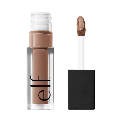 e.l.f. Liquid Velvet Eyeshadow, Crease-Resistant Liquid-to-Powder Eyeshadow For A Rich, Soft-Matte Finish, Vegan & Cruelty-Free, Beige & Boujee | Amazon (US)