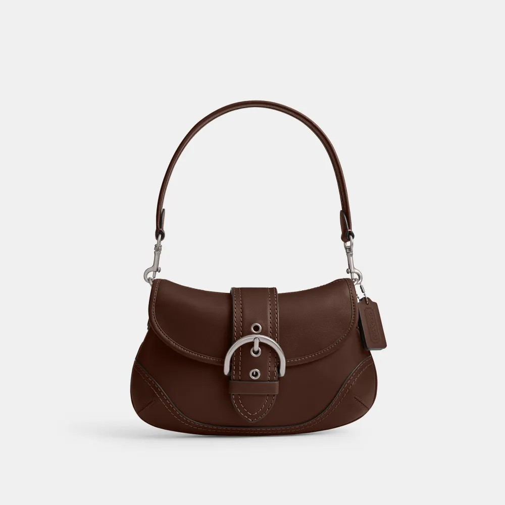 Bolsa Soho em Couro Regenerativo Coach - Marrom Escuro | Coach (BR)
