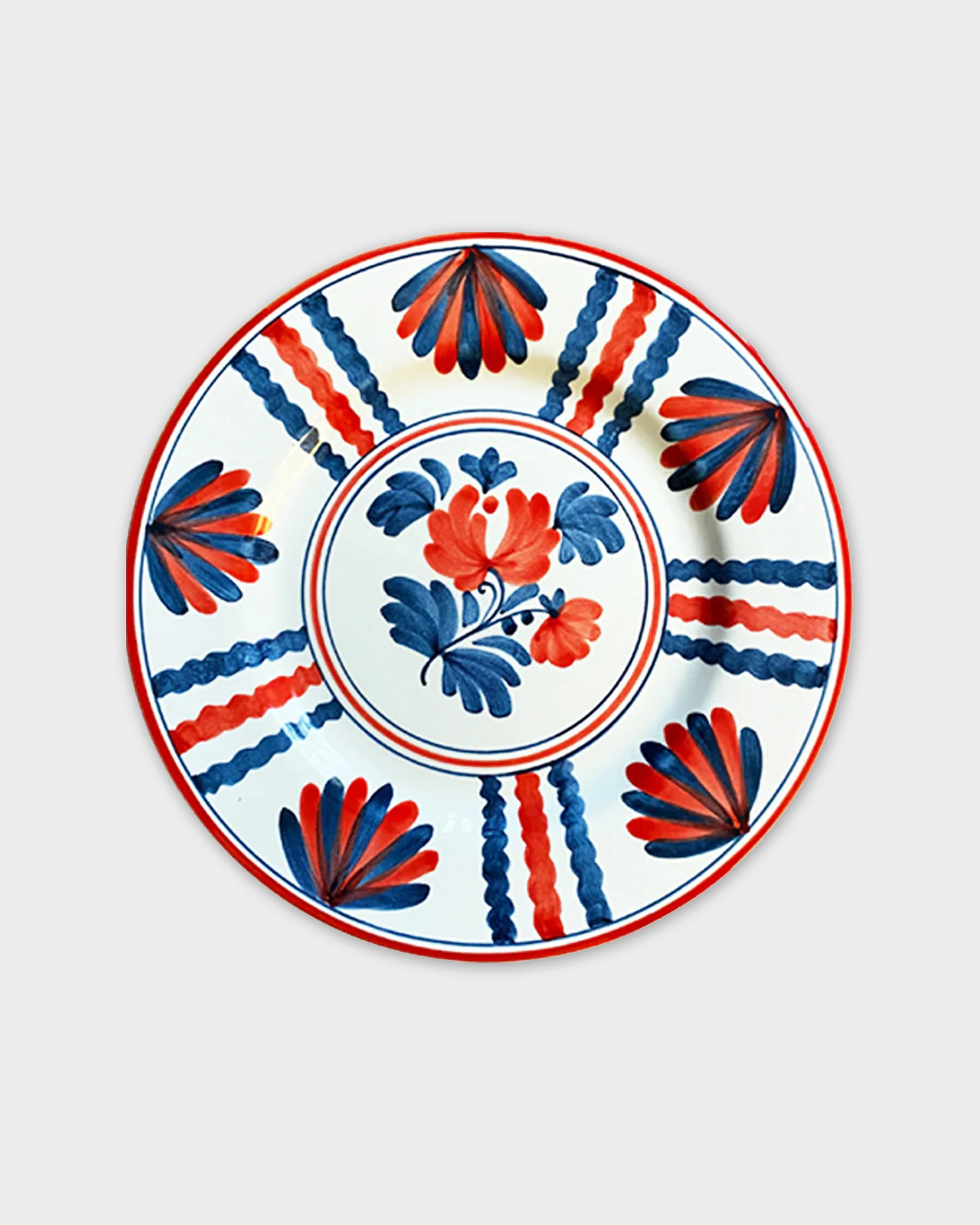 Blossom Dinner Plate Red | Cabana Magazine