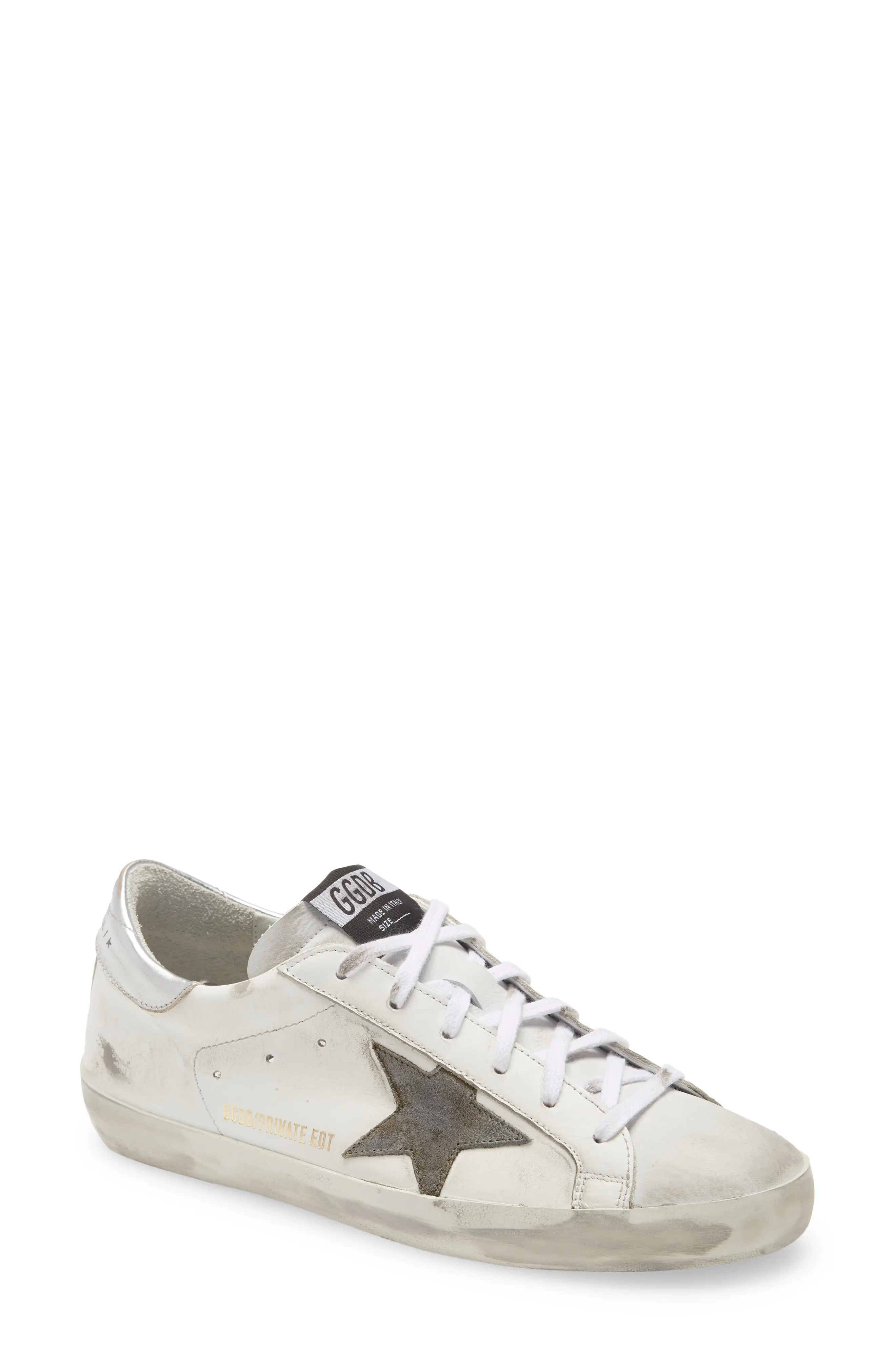 Women's Golden Goose Super-Star Sneaker, Size 5US - White (Nordstrom Exclusive) | Nordstrom