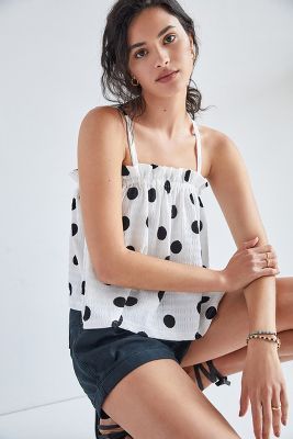 Polka Dot Swing Top | Anthropologie (US)