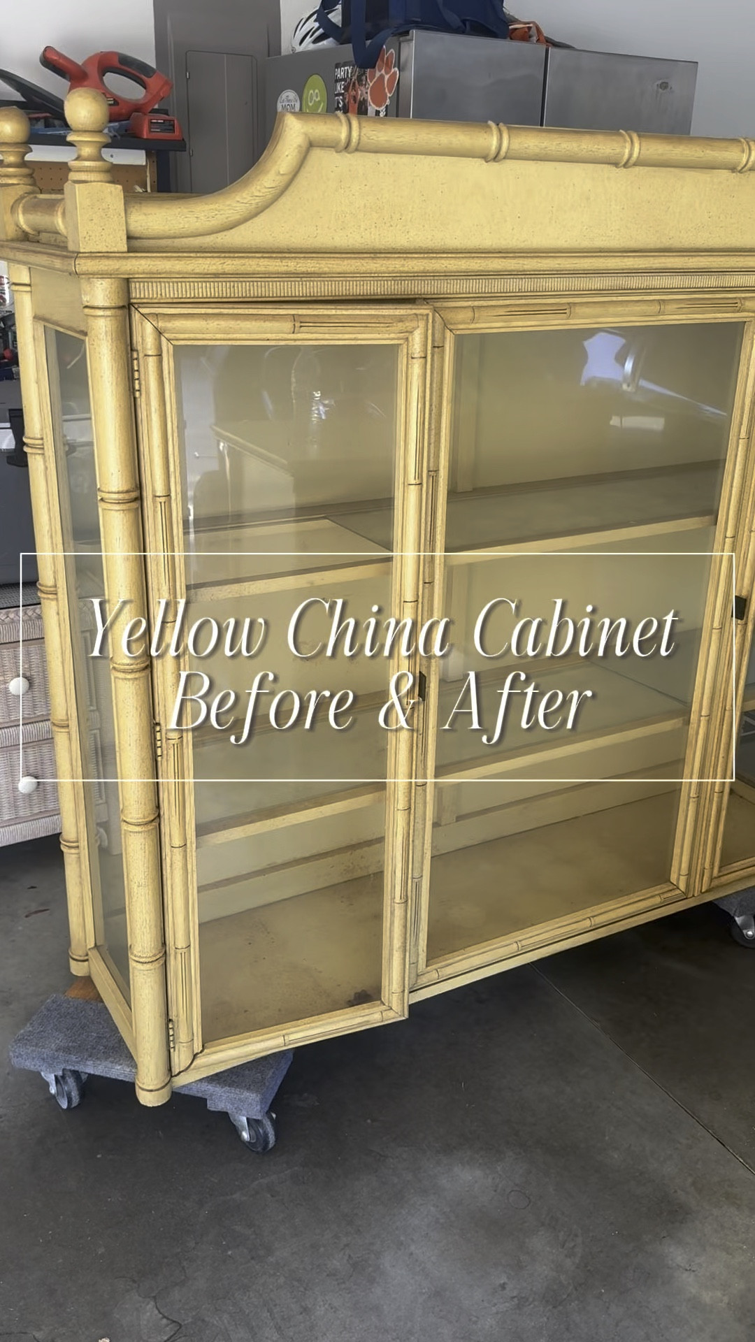 I flipped this ugly, yellow China cabinet to a gorgeous, purple beauty! 90% of the job is making sure you prep well, so I’ve linked the products I used here! 

#LTKVideo #LTKHome