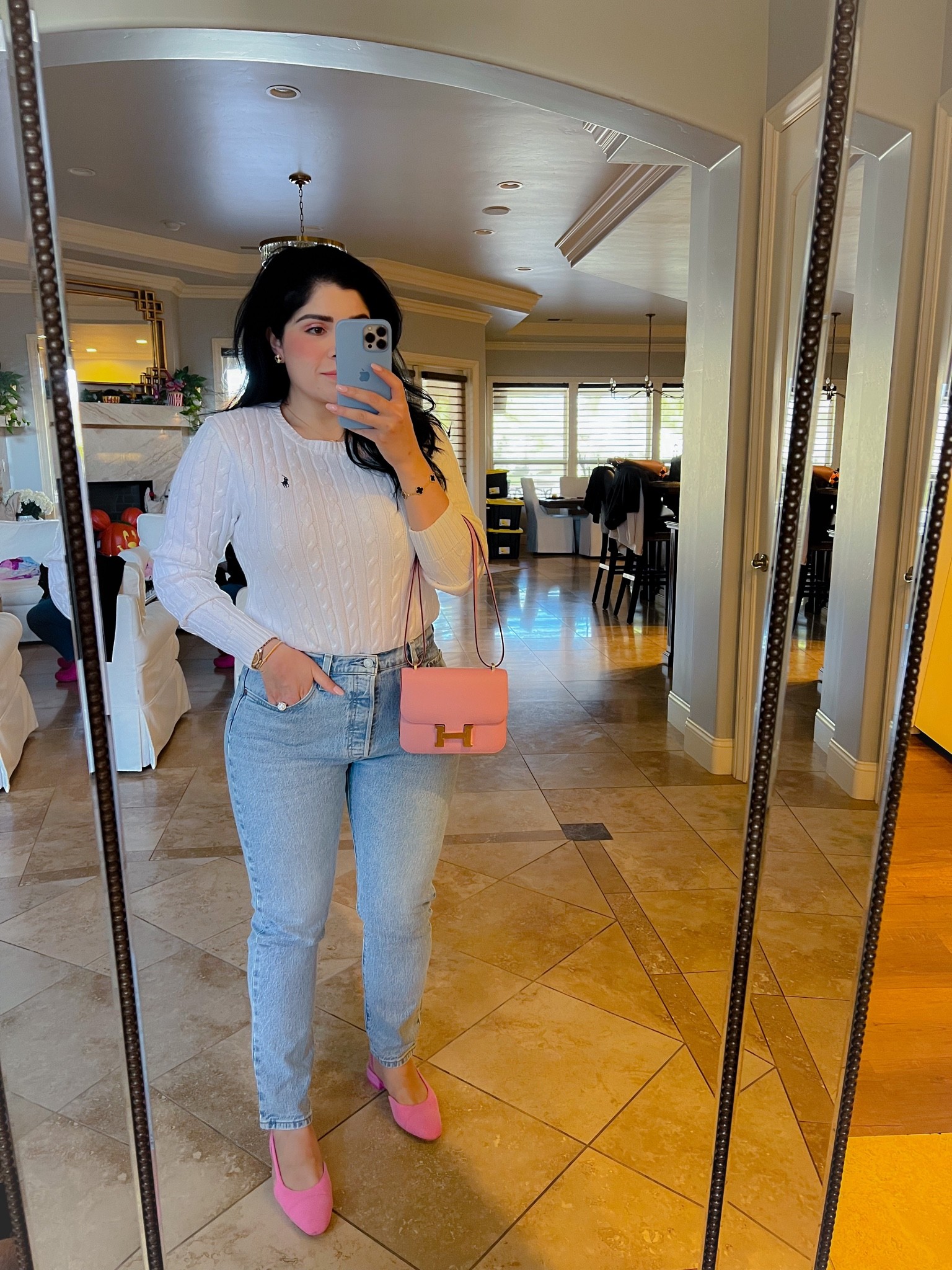 My favorite jeans 💗

#LTKstyletip #LTKSeasonal #LTKunder100