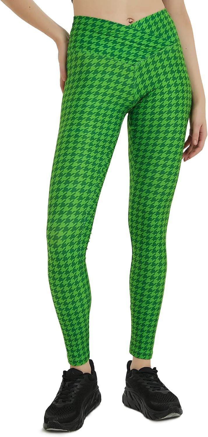 sissycos Women's Halloween Crossover Leggings High Waisted Buttery Soft Printed Tights | Amazon (US)