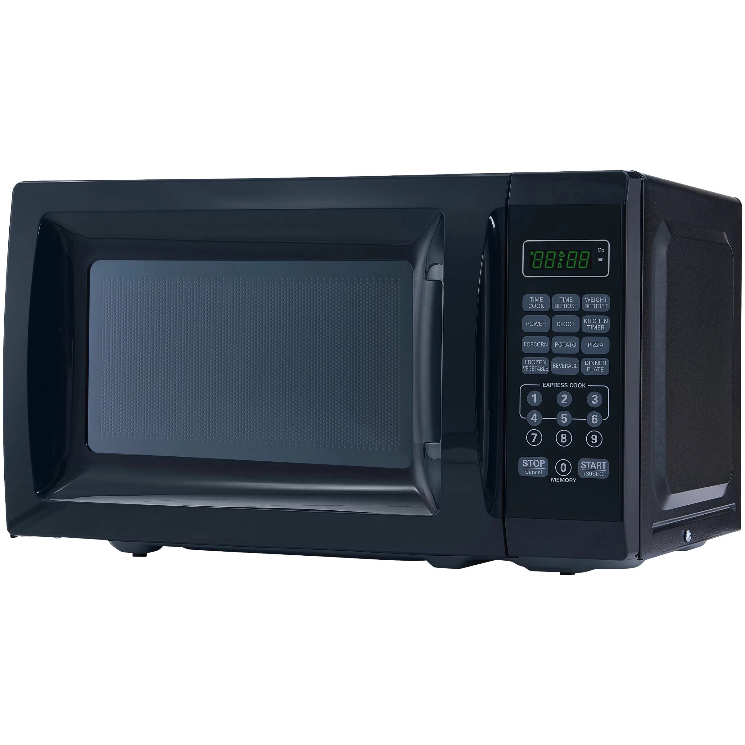 Mainstays 0.7 Cu. Ft. 700W Black Microwave Oven | Walmart (US)