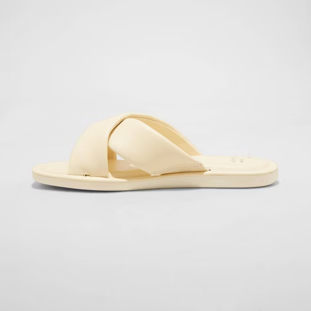 Women's Daisy Crossband Slide Sandals - A New Day™ | Target