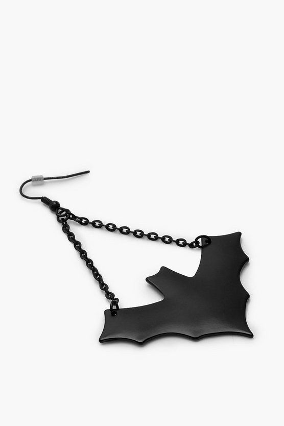 Halloween Bat Drop Earrings | Boohoo.com (US & CA)