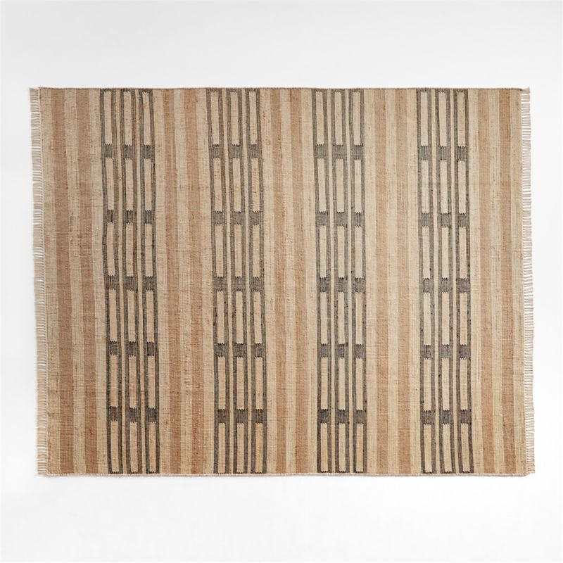 Robalio Jute Flat Weave Rug 8'x10' + Reviews | Crate & Barrel | Crate & Barrel