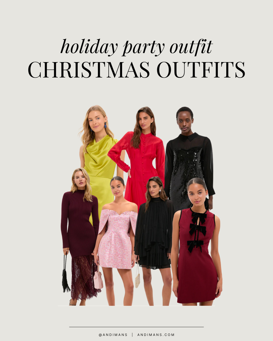 Christmas outfit ideas for holiday parties—effortless, festive looks that feel comfortable, polished, and easy to wear all season long. #ChristmasOutfits
#HolidayPartyStyle
#FestiveFashion  

 #LTKHoliday #LTKootd #LTKSeasonal