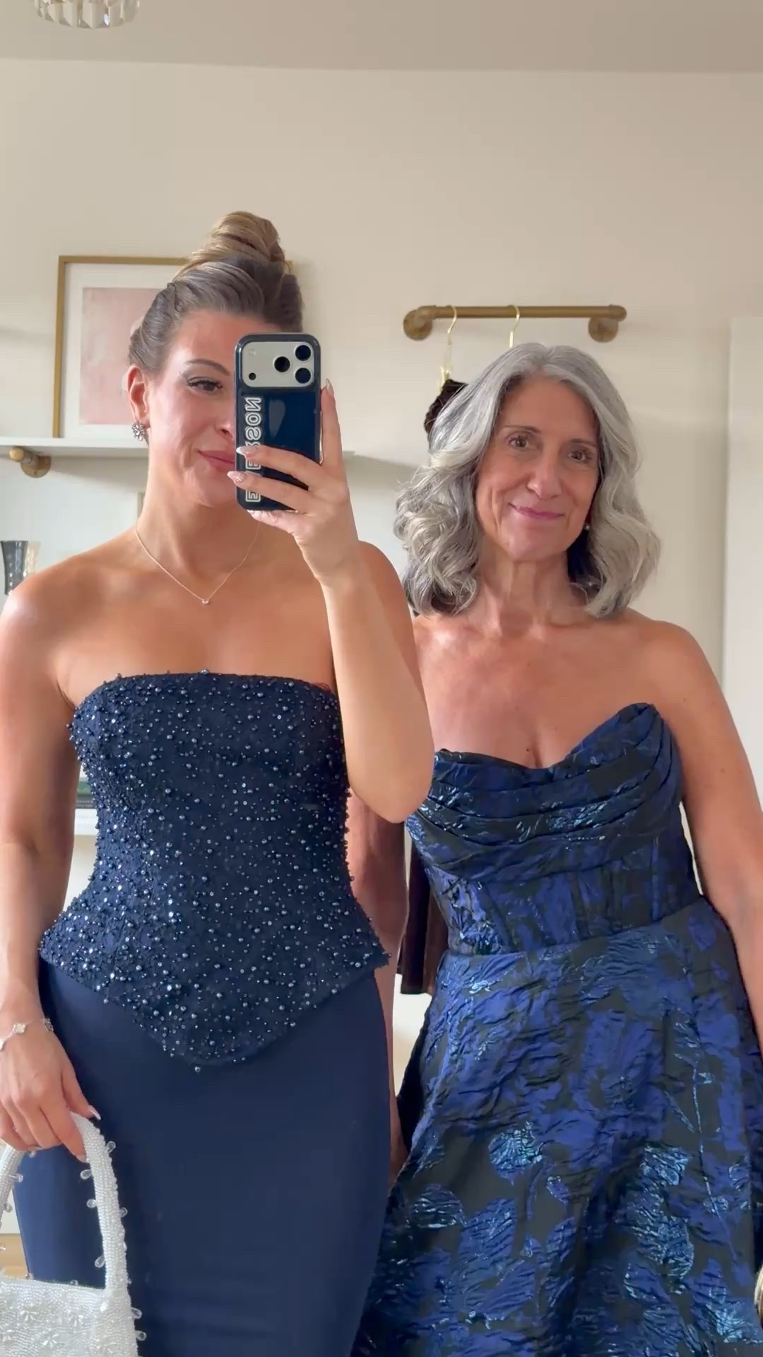 Mom and me wedding guest and spring event dresses navy blue sequin and floral brocade looks

Vici code: emerson30
Electric picks code: emerson20

Wearing my usual smalls/2
Mom wears medium/6

Wedding guest
Formal event
Black tie
Mother of the bride
Satin
Floral
Brocade
Sequin
Spring event
Special occasion

#LTKWedding #LTKSeasonal #LTKgrwm