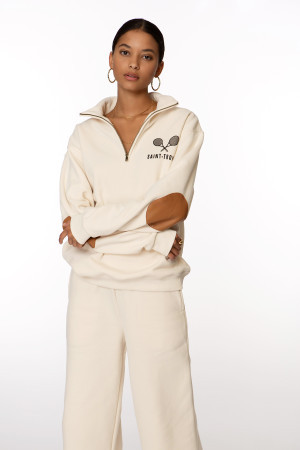 St. Tropez Boyfriend Half Zip - Pre-Order Ships-  05/05/22 | EllandEmm