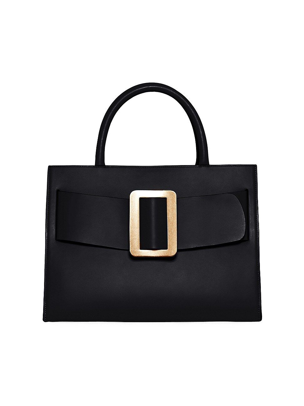 Boyy Women's Large Buckle Leather Tote Bag - Black | Saks Fifth Avenue