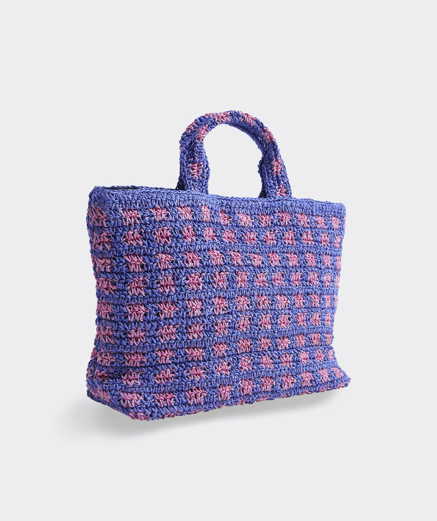 Small Straw Tote | vineyard vines