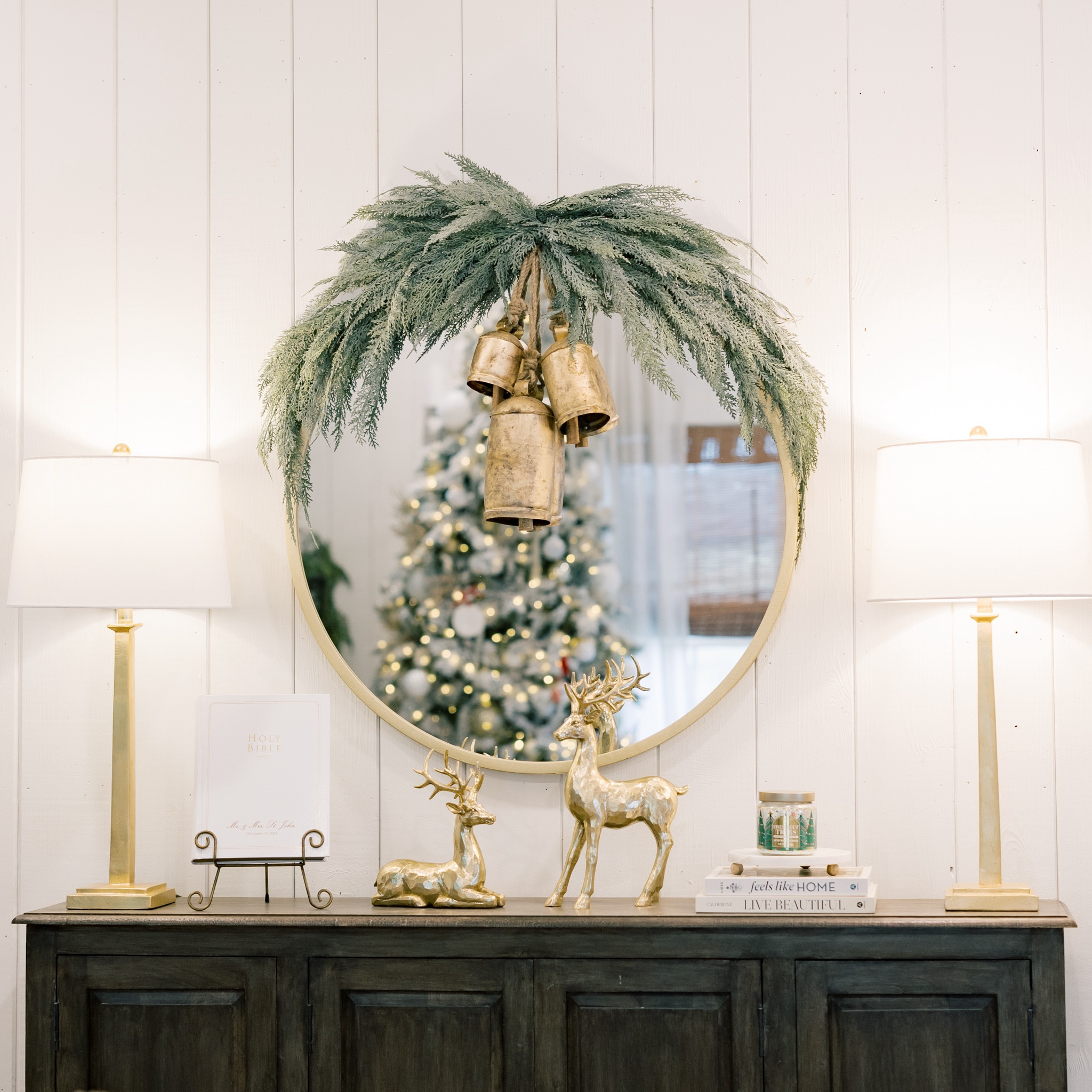 Christmas Decor / Home / Bells / Deer / Gold 

#LTKHome #LTKSeasonal #LTKHoliday