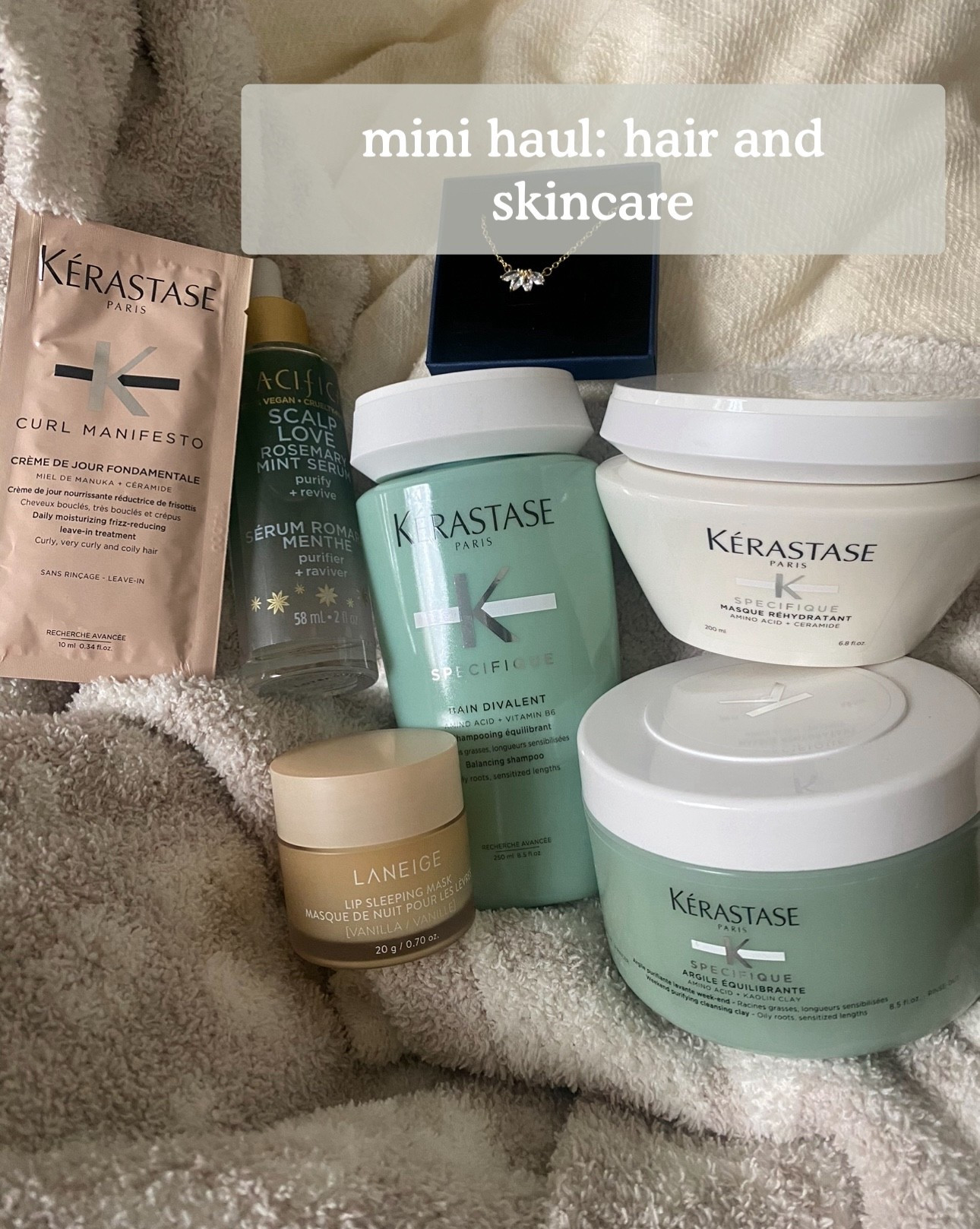 Nighttime beauty routine essentials 💆🏼‍♀️✨ I use the Kérastase Specifique Masque Rehydrant 8H for smooth, frizz-free, shiny hair overnight, and the Laneige Lip Sleeping Mask in Vanilla for soft, hydrated lips by morning. Both are cult-favorite beauty products that actually deliver results. Shop my exact Kérastase hair serum + Laneige lip mask here 💖 #KerastaseNutritive #KerastaseHairSerum #LaneigeLipSleepingMask #OvernightHairCare #LipCareFavorites #LTKbeauty #NighttimeSkincare #HairCareRoutine #LipCareRoutine

#LTKFindsUnder50 #LTKBeauty #LTKBump