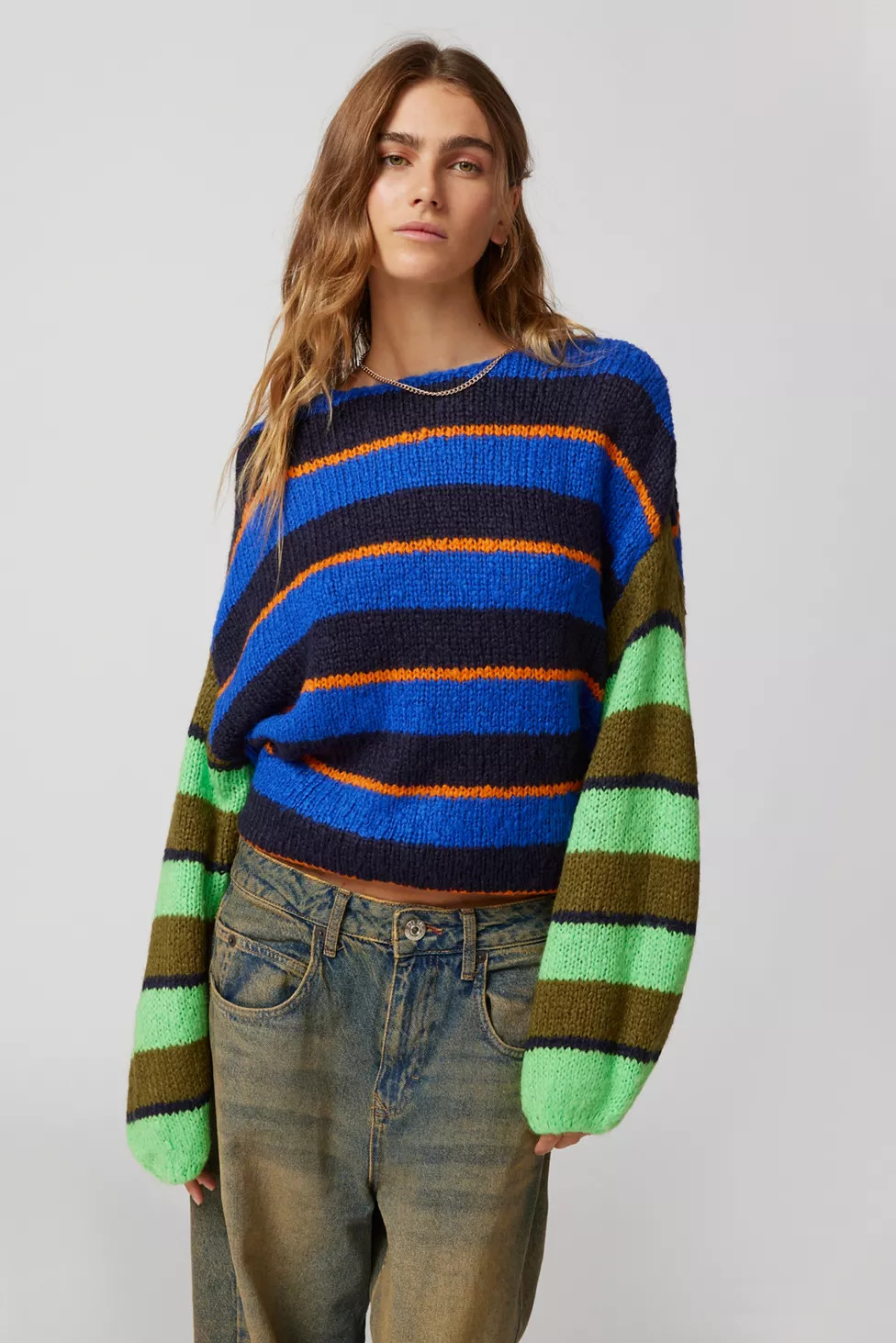 UO Jamie Striped Sweater | Urban Outfitters (US and RoW)