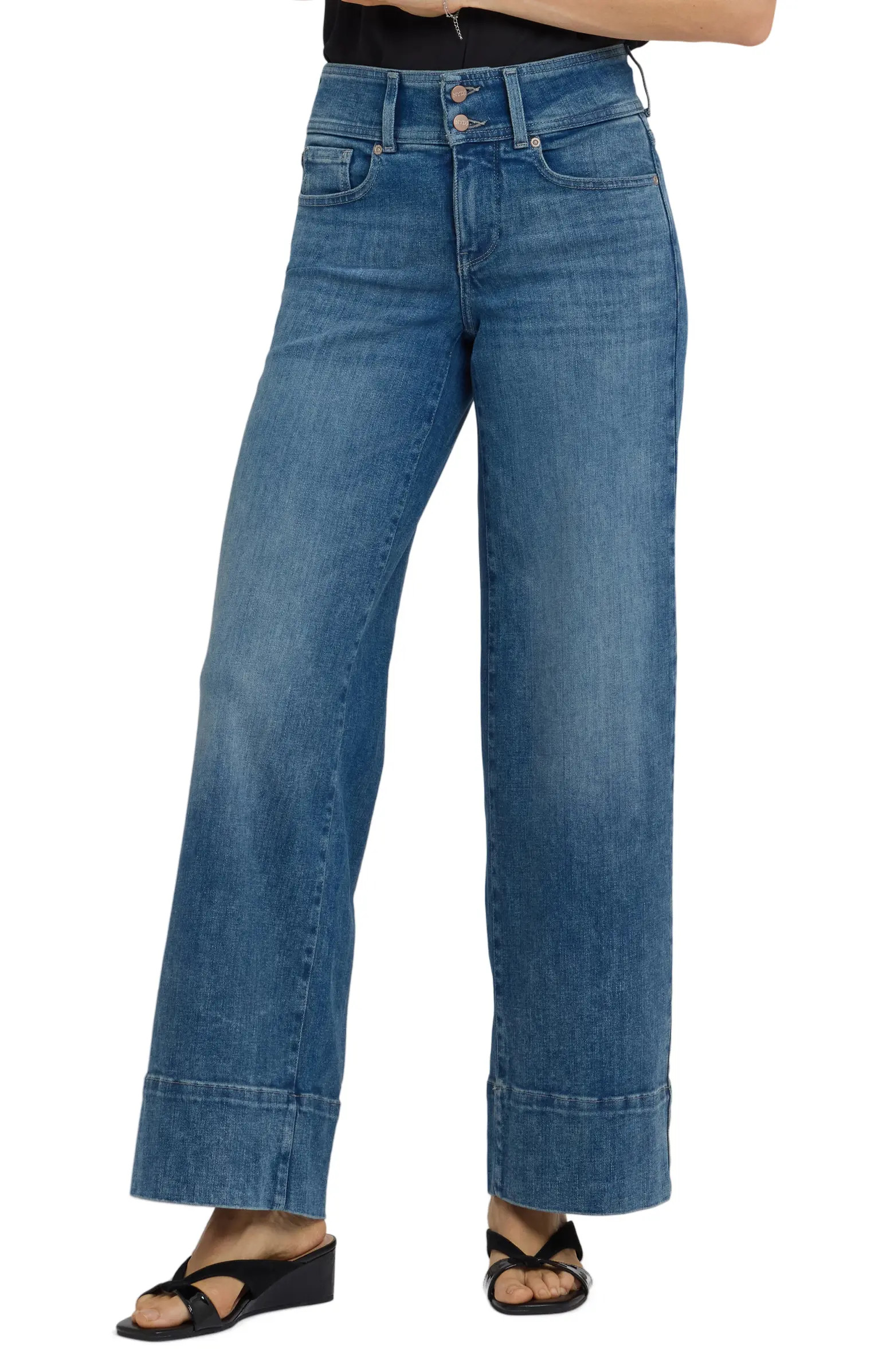 Teresa Wide Hem Wide Leg Jeans | Nordstrom
