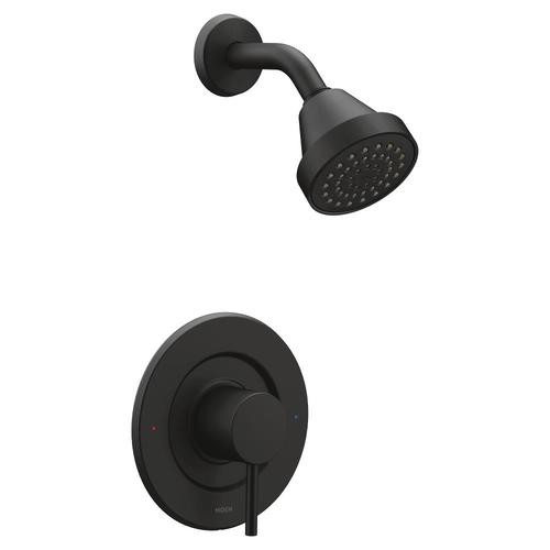 Moen Align Matte Black 1-handle Shower Faucet Lowes.com | Lowe's