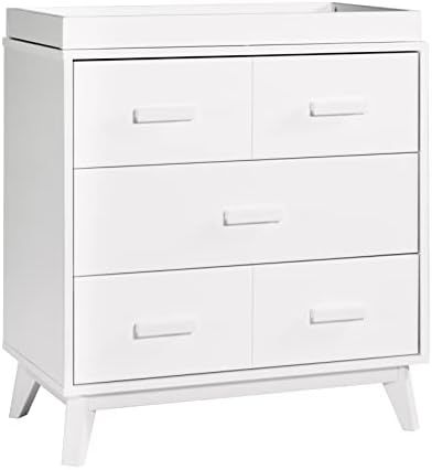 Babyletto Scoot 3-Drawer Changer Dresser with Removable Changing Tray in White, Greenguard Gold C... | Amazon (US)