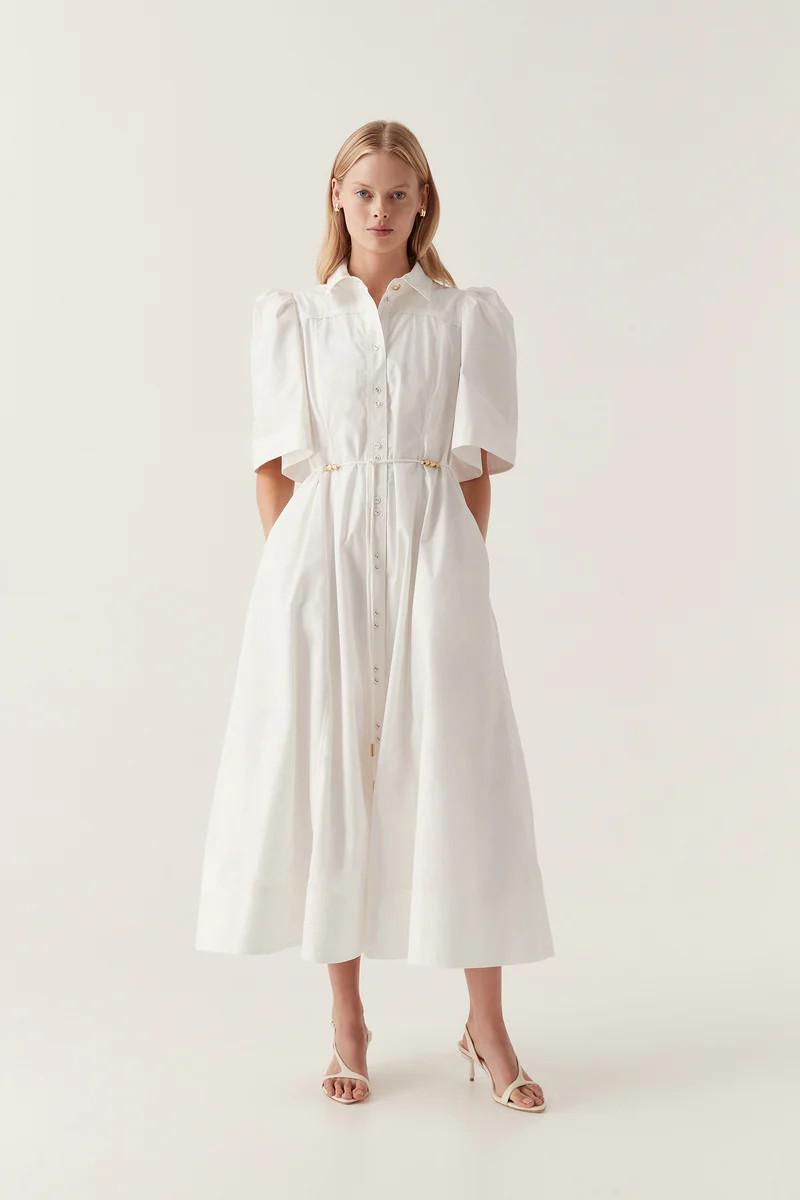 Pivotal Tie Midi Dress | aje. (Australia)