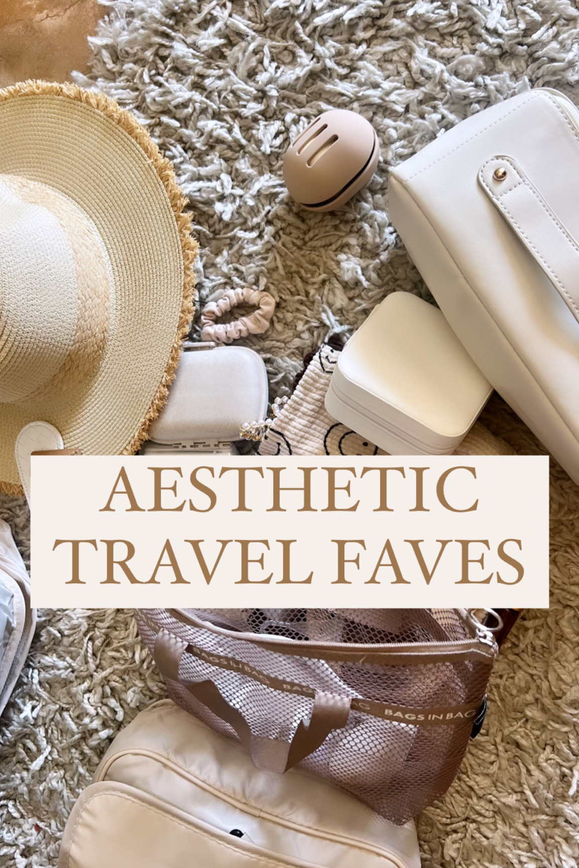 Aesthetic travel accessories!! If you’re like me and neeeeed to be aesthetic, here’s some good ones for you! Check out my video on insta of each item! @jdellhome

#LTKSeasonal #LTKtravel