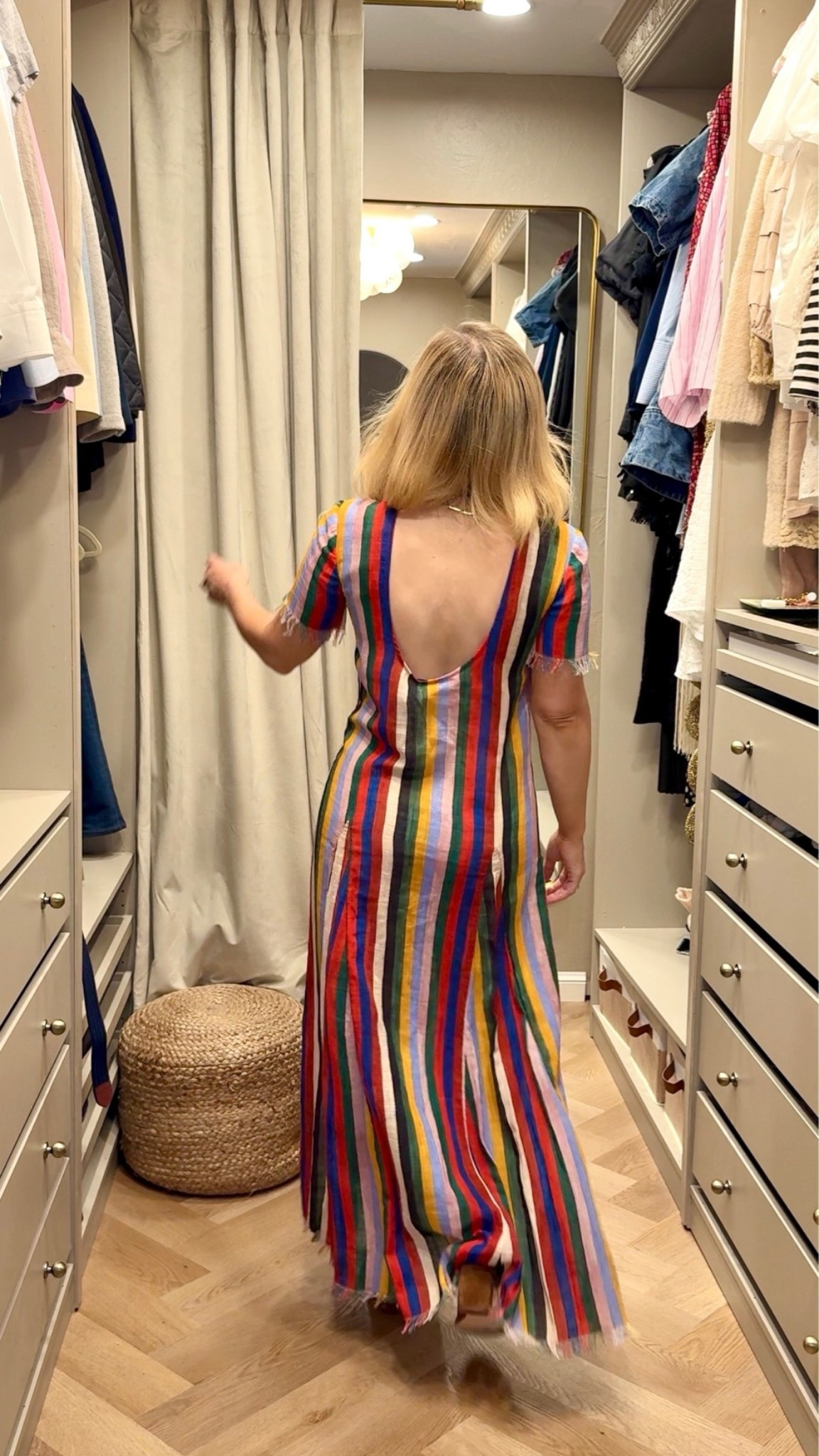 Stripe summer dress - slightly sheer.
Makes a gorgeous coverup
or wear on its own

#LTKootd #LTKgrwm #LTKdayinmylife