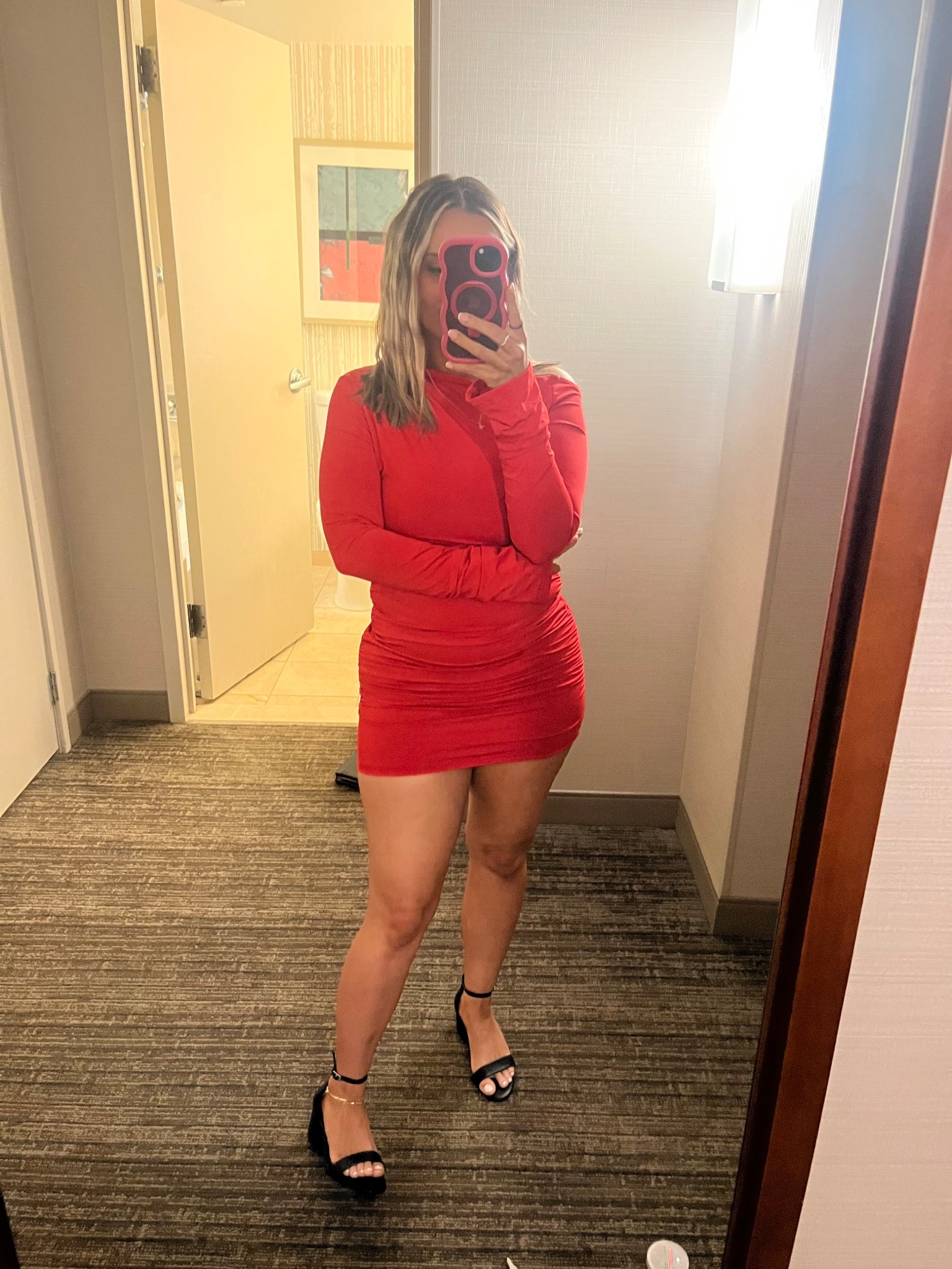 got me in the mirror gettin' cute for it. 