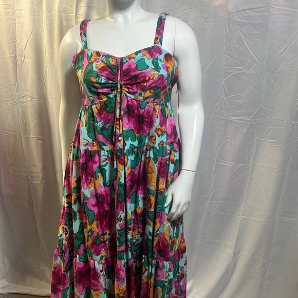 Terra & Sky Women's Plus Size Tiered Maxi Dress | Poshmark