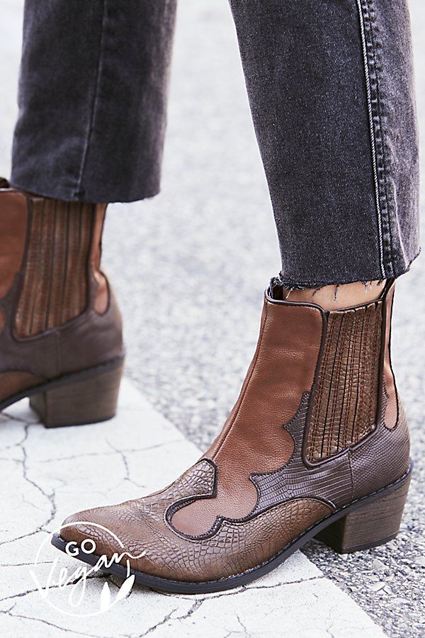 Vegan Cavalier Boot by Matisse at Free People, Brown, US 6 | Free People (Global - UK&FR Excluded)