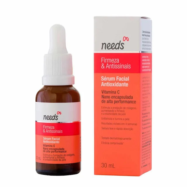 Sérum Facial Antioxidante Needs Firmeza e Antissinais 30ml | Drogasil BR