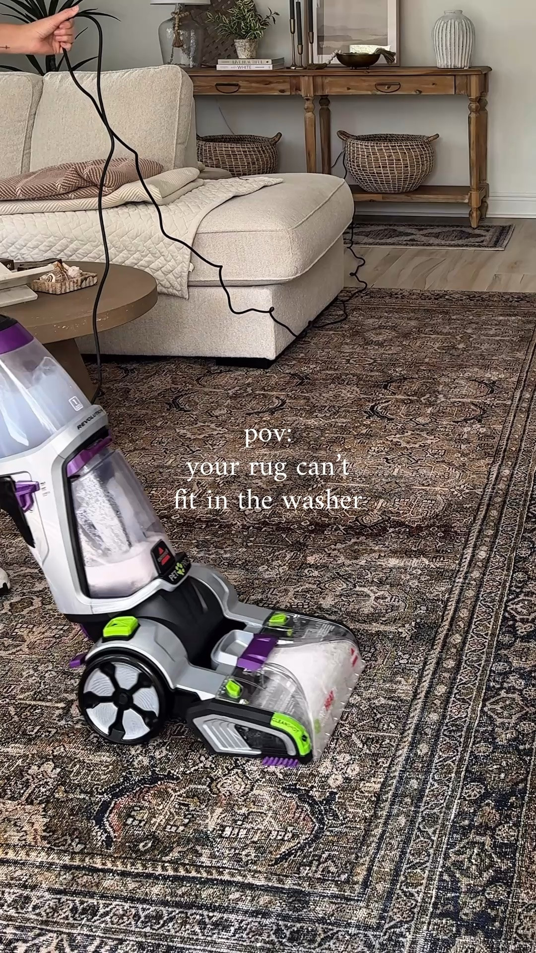 Deep clean your rugs at home that are too large to put into the washer with this gadget! I love it and use it once every 2 months in our living room rug and it leaves it smelling and looking so clean! Getting rid of so much dirt!

#LTKdayinmylife #LTKHome #LTKmorningroutine
