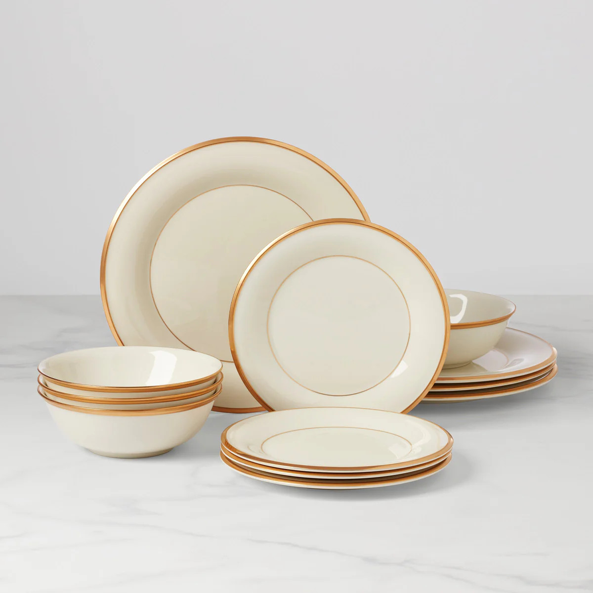 Eternal 12-Piece Dinnerware Set, Service for 4 | Lenox
