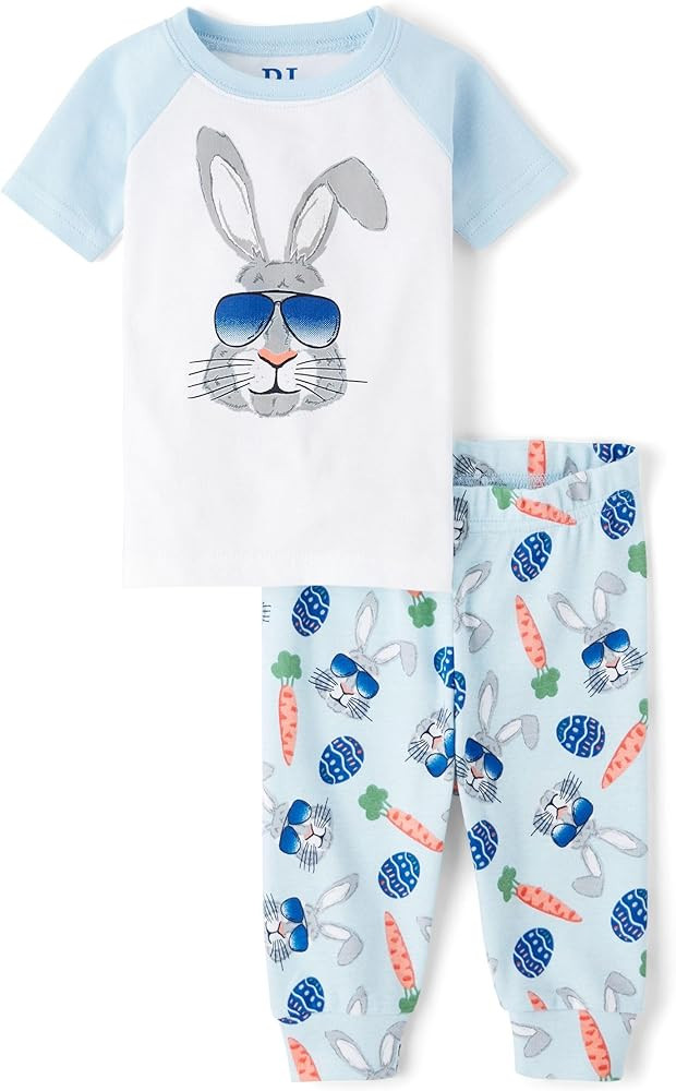 The Children's Place baby-boys Sibling Matching Easter Pajamas | Amazon (US)