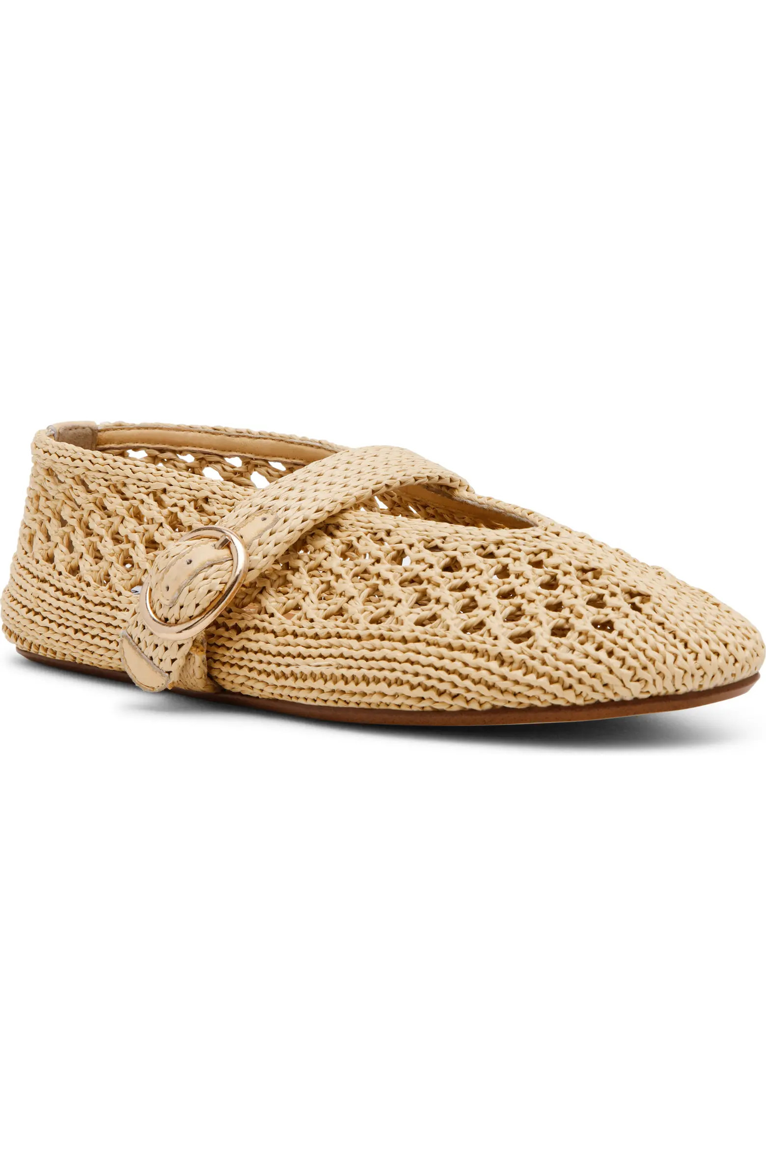 Alara Woven Mary Jane Flat (Women) | Nordstrom