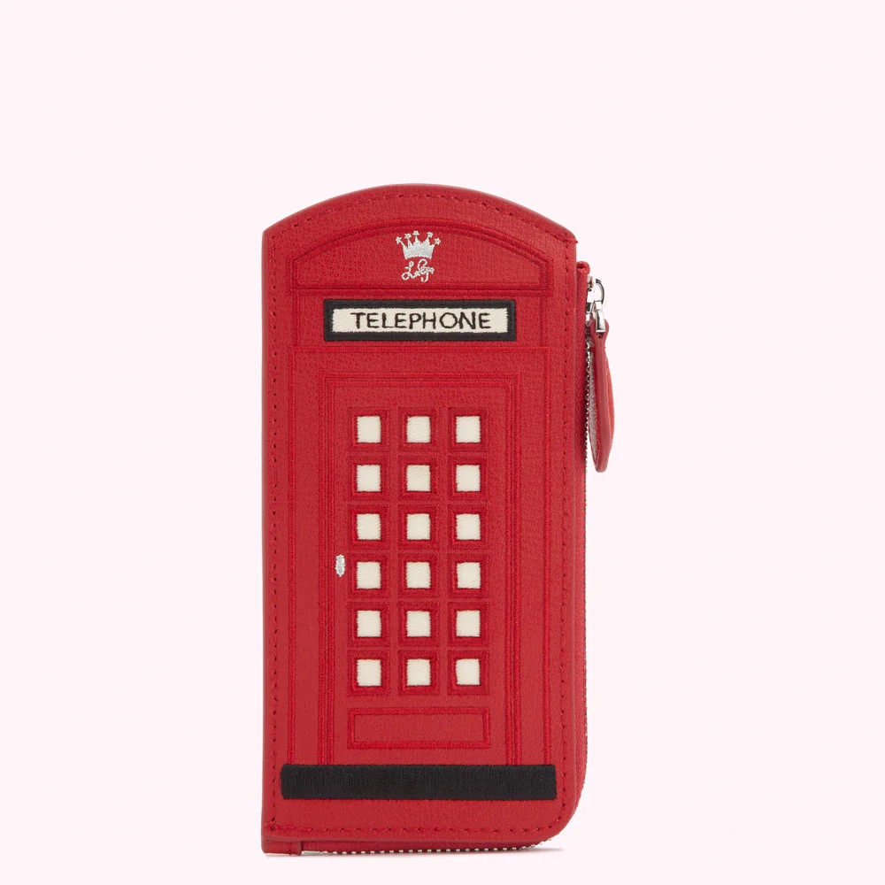 LULU RED LULU CALLING PHONEBOX GILES PURSE | Lulu Guinness (UK)