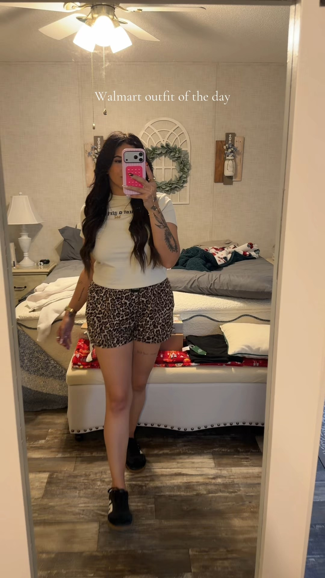 Comfy and cute y2k vibes type of outfit. Plus it’s super affordable! Wearing a size M in both the top and bottom 

#LTKFindsUnder50 #LTKootd #LTKMidsize