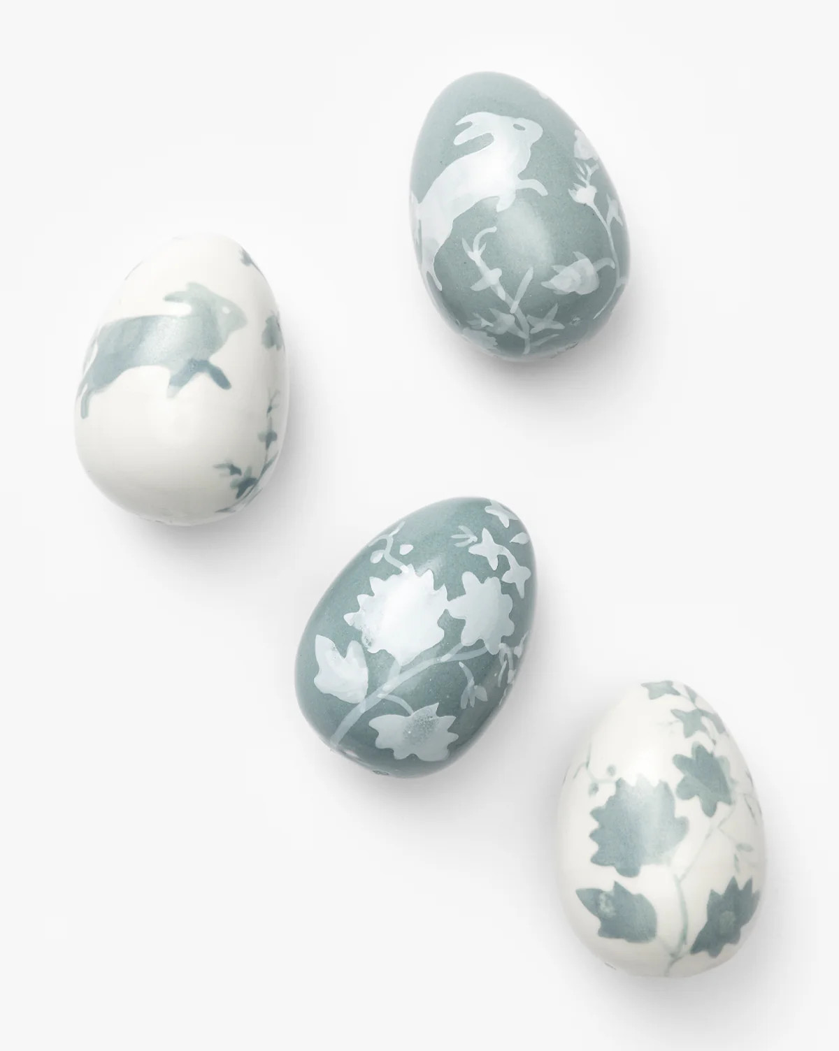 Meadowlark Hand-Painted Eggs  (Set of 4) | McGee & Co. (US)
