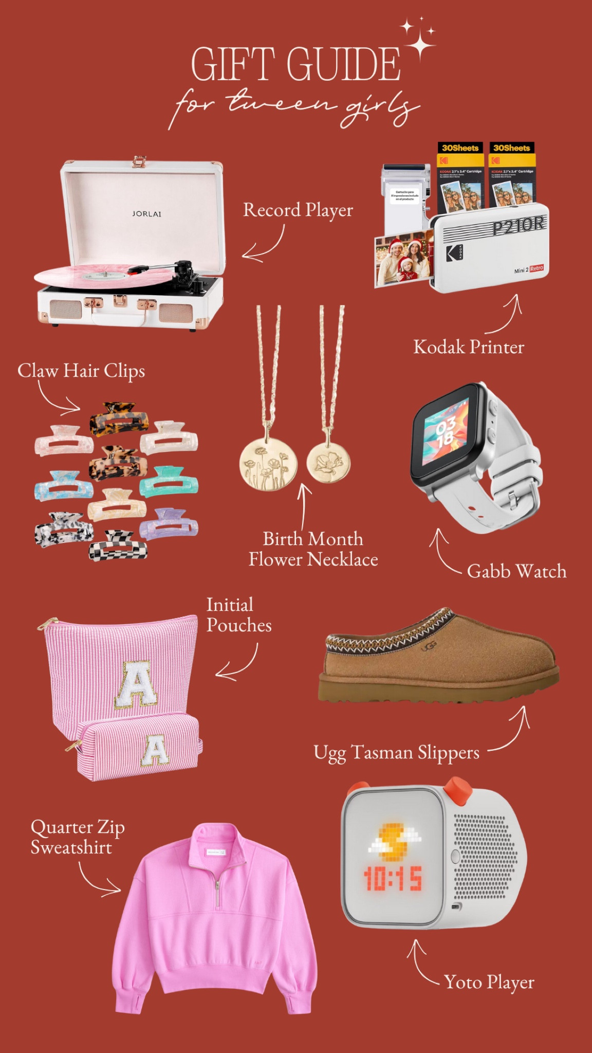 Gift ideas for tween girls✨✨

#LTKSeasonal #LTKHoliday #LTKGiftGuide
